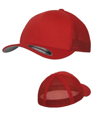 F-6511-Flexfit Mesh Trucker Cap
